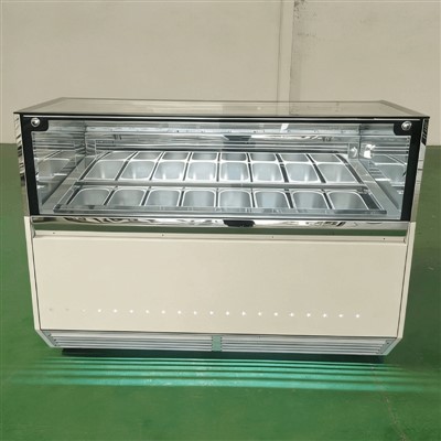 מקפיא תצוגה לקינוח יוגורט